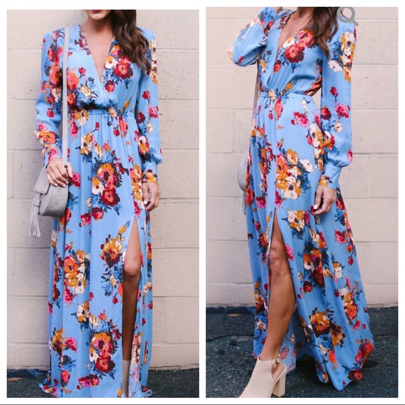 DIVIINE Dresses & Skirts - Spring floral Maxi dress
